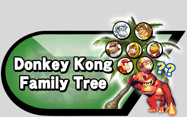 donkey kong family